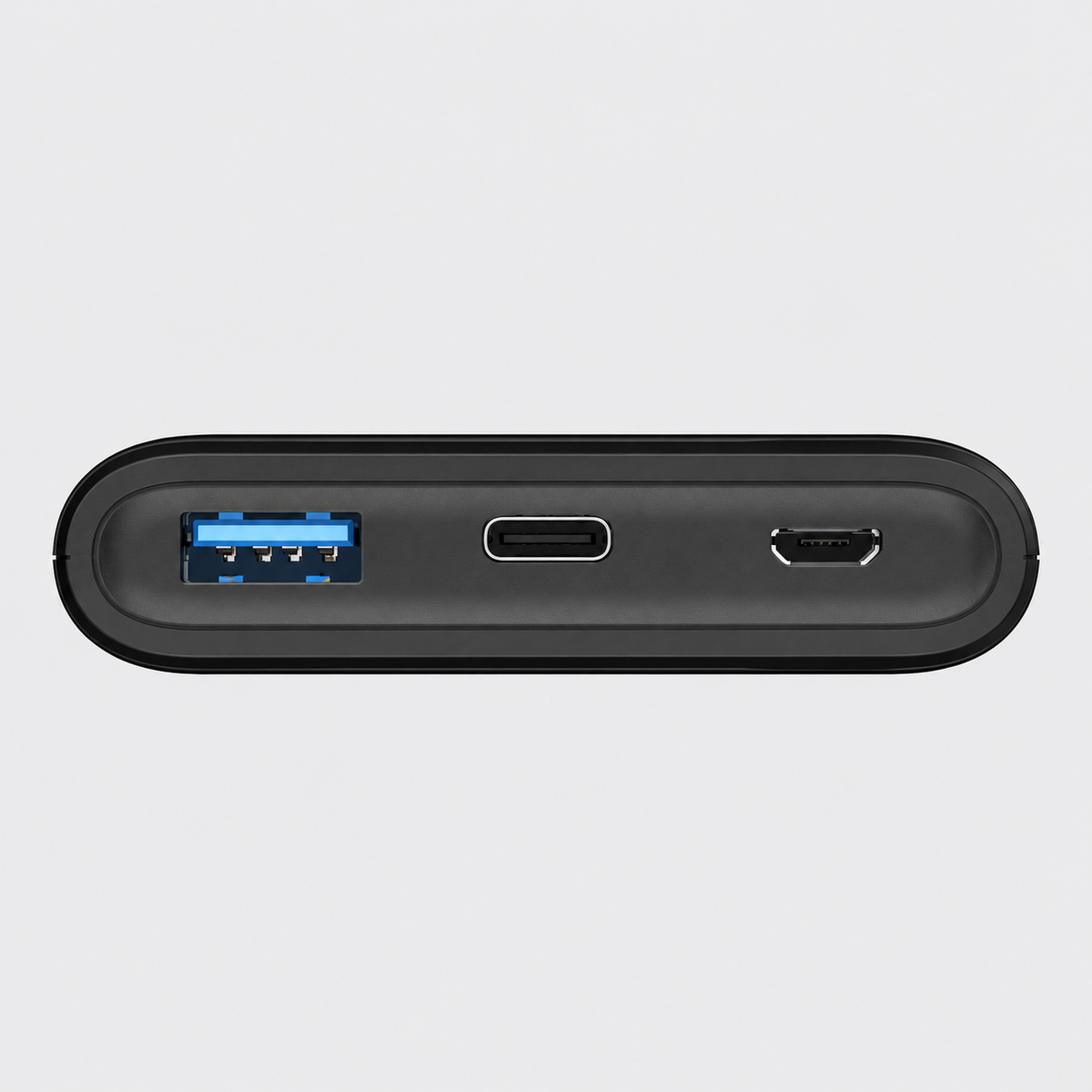Lieknas 10000 Mah Belaidis Nešiojamas Powerbank Su Daugybinėmis Išvesties Angomis Juodas
